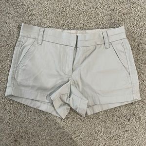 J Crew Chino shorts. Size 6